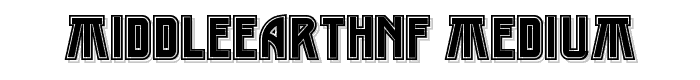 MiddleEarthNF Medium font